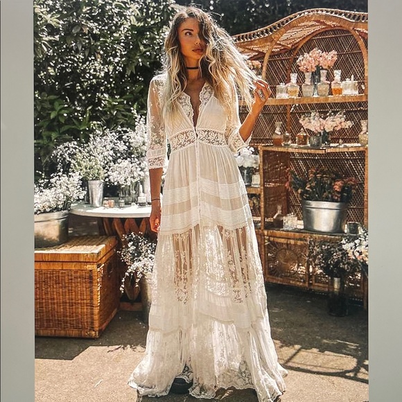 Dresses & Skirts - Spell and the gypsy collective Evangeline gown, size S